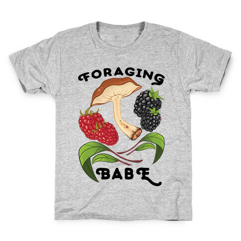 Foraging Babe Kids T-Shirt