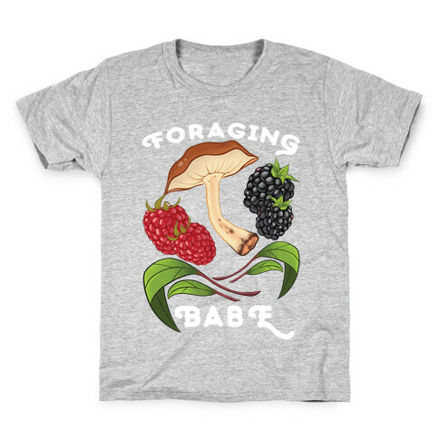 Foraging Babe Kids T-Shirt