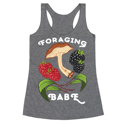 Foraging Babe Racerback Tank Top