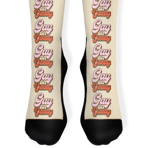 Gay on Vacay Sock