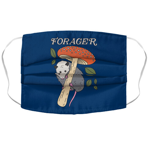 Forager Opossum Accordion Face Mask