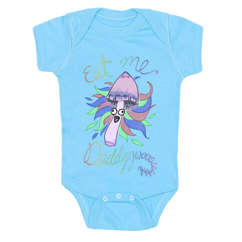 Eat Me Daddy Psychedelic Shroom Baby One-Piece