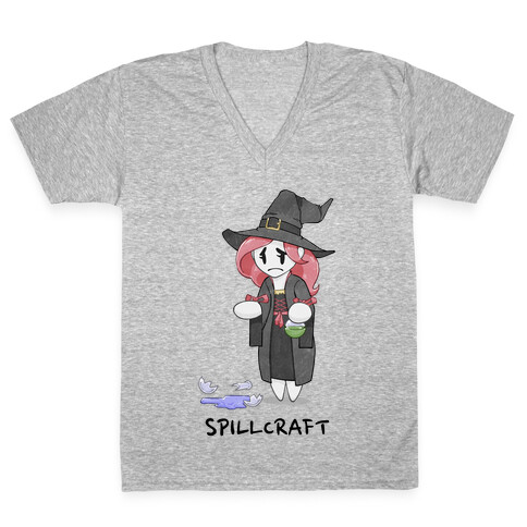 Spillcraft V-Neck Tee Shirt