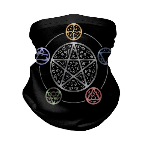 Witch's Elements In Balance Neck Gaiter