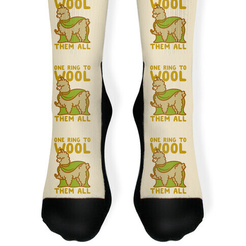 One Ring To Wool Them All Parody Sock