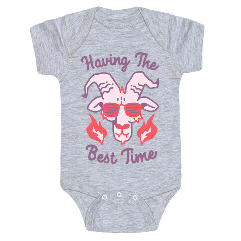 Having The Best Time Baby One-Piece