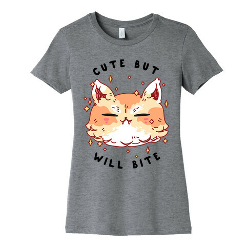 Cute But Will Bite Womens T-Shirt