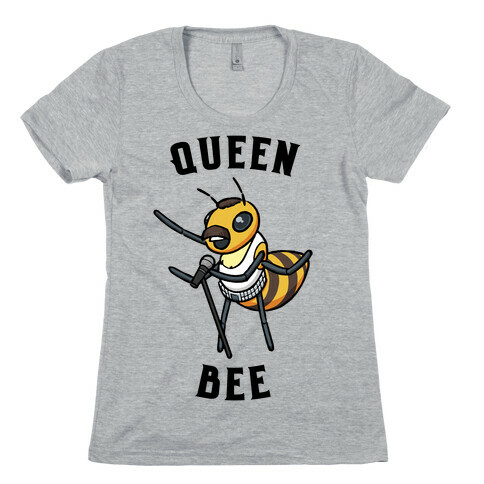 Freddy Mercury Queen Bee Womens T-Shirt