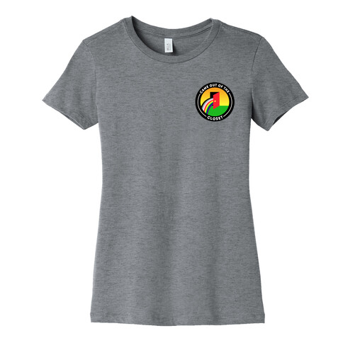 Came Out of The Closet Patch Version 2 Womens T-Shirt