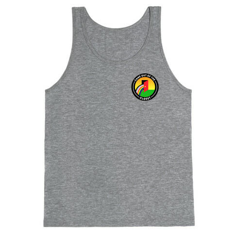 Came Out of The Closet Patch Version 2 Tank Top