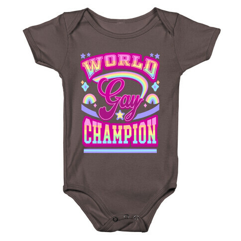 Gay World Champion Baby One-Piece