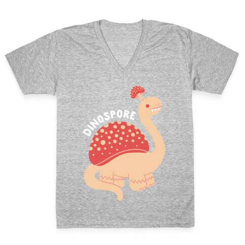 Dinospore V-Neck Tee Shirt