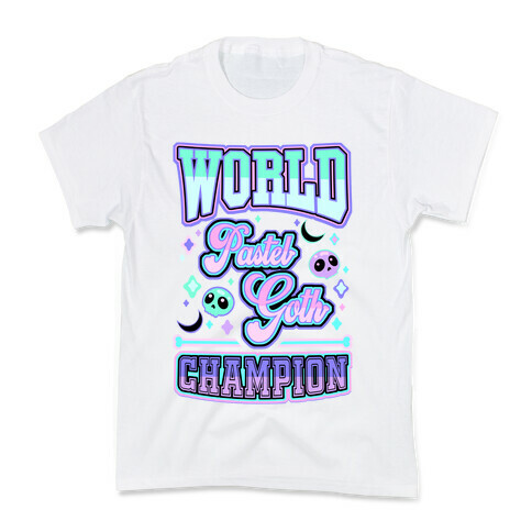 Pastel Goth World Champion Kids T-Shirt