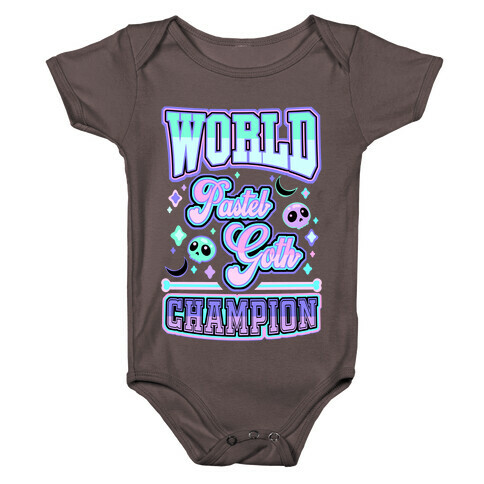 Pastel Goth World Champion Baby One-Piece