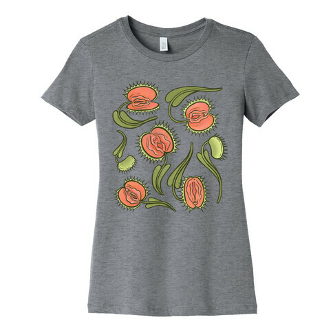 Venus Flytrap Vulvas Womens T-Shirt