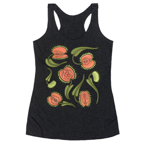 Venus Flytrap Vulvas Racerback Tank Top