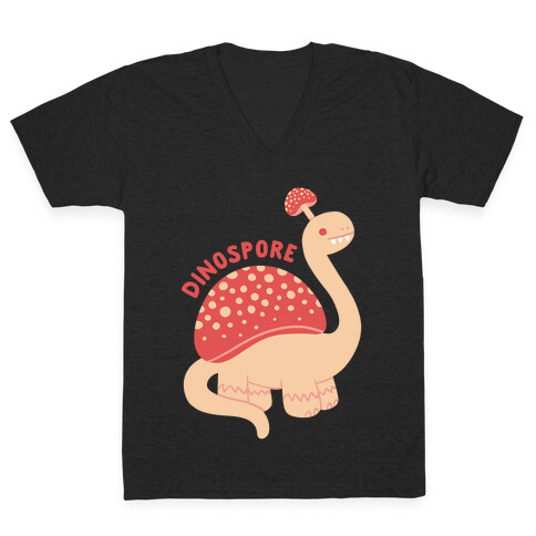 Dinospore V-Neck Tee Shirt
