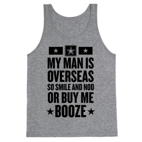 Smile And Nod (Army) Tank Top