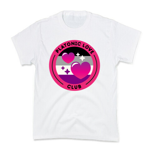 Platonic Love Club Patch Kids T-Shirt