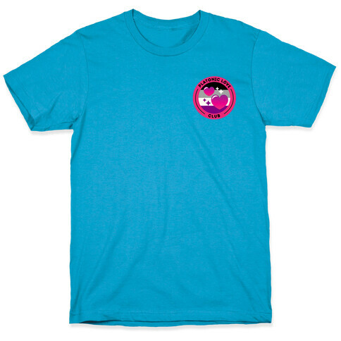 Platonic Love Club Patch Version 2 T-Shirt