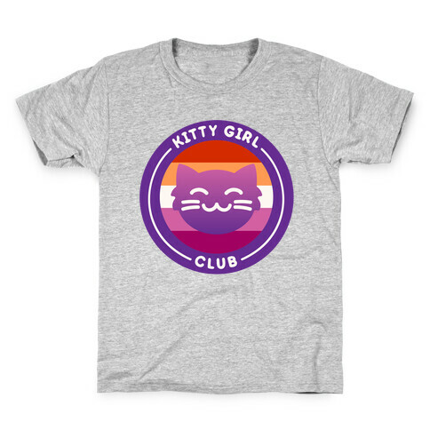 Kitty Girl Club Patch Kids T-Shirt