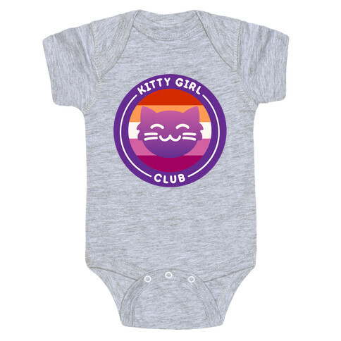 Kitty Girl Club Patch Baby One-Piece