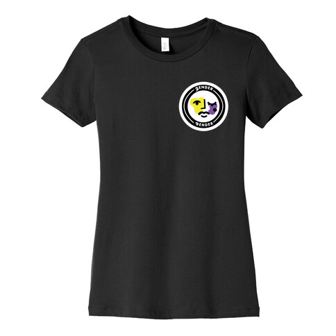 Gender Bender Patch Womens T-Shirt