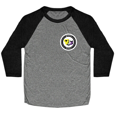 Gender Bender Patch Baseball Tee