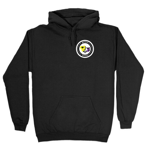 Gender Bender Patch Hooded Sweatshirt