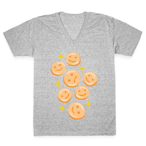 Smiley Fries V-Neck Tee Shirt