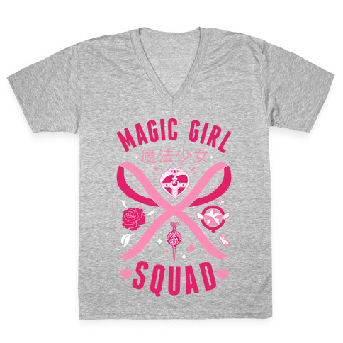 Magic Girl Squad V-Neck Tee Shirt