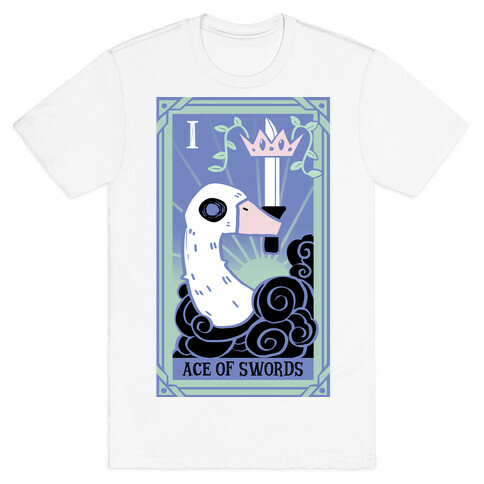 Creepy Cute Tarots: Ace Of Swords T-Shirt