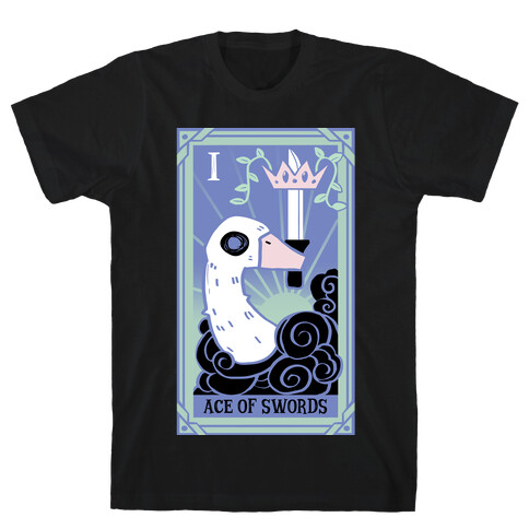 Creepy Cute Tarots: Ace Of Swords T-Shirt