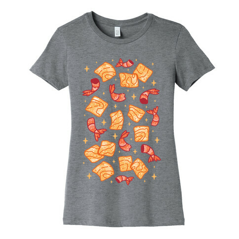 Cinnamon Shrimp Cereal Womens T-Shirt