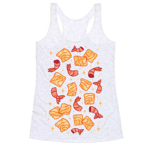 Cinnamon Shrimp Cereal Racerback Tank Top