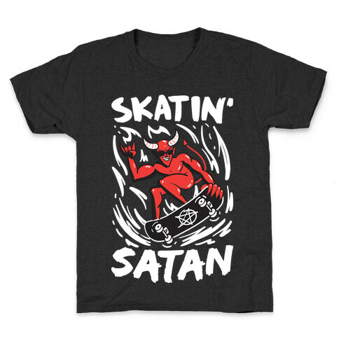 Skatin' Satan Kids T-Shirt