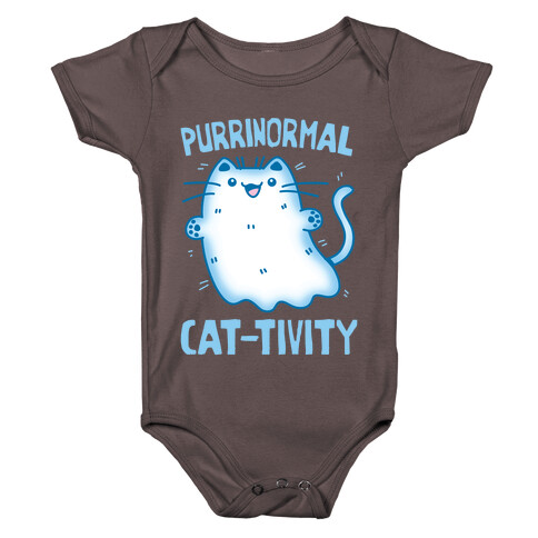 Purrinormal Cat-tivity Baby One-Piece