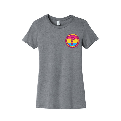 Pansexual Pride Patch Version 1 Womens T-Shirt