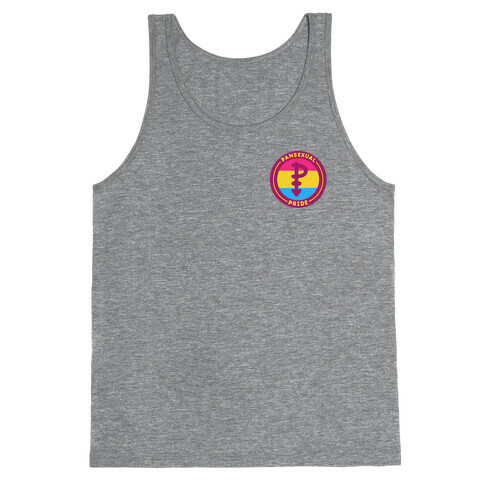 Pansexual Pride Patch Version 1 Tank Top