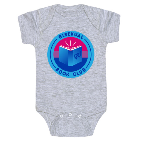 Bisexual Book Club Patch Baby One-Piece