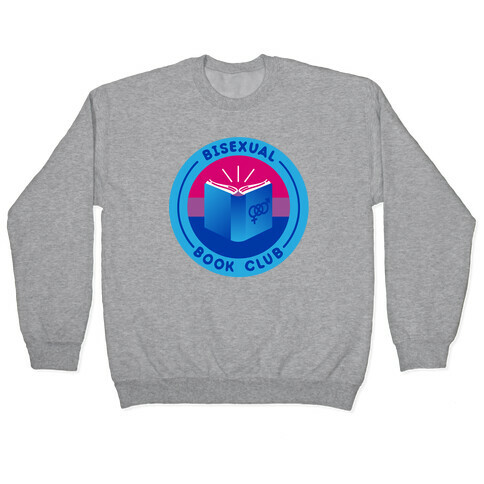 Bisexual Book Club Patch Pullover