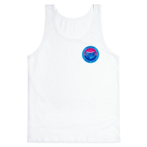 Bisexual Book Club Patch Version 2 Tank Top