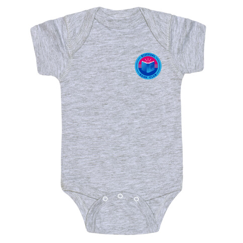 Bisexual Book Club Patch Version 2 Baby One-Piece