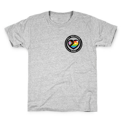 All Inclusive Pride Patch Kids T-Shirt