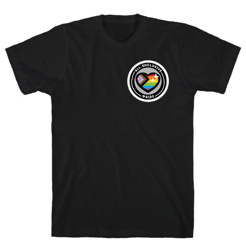 All Inclusive Pride Patch T-Shirt