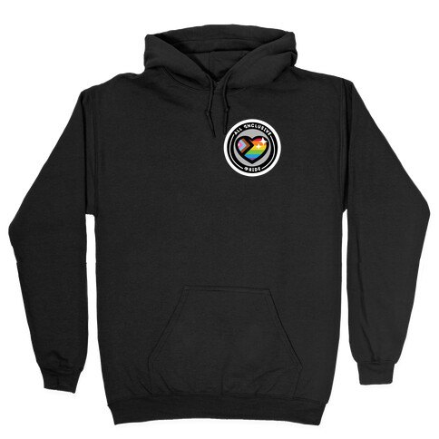 All Inclusive Pride Patch Hooded Sweatshirt