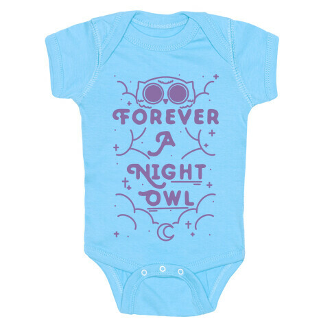 Forever A Night Owl Baby One-Piece