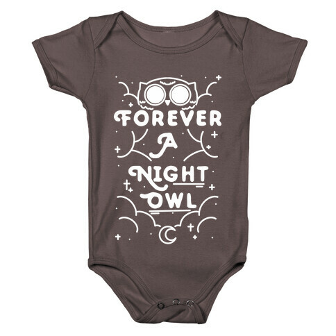 Forever A Night Owl Baby One-Piece