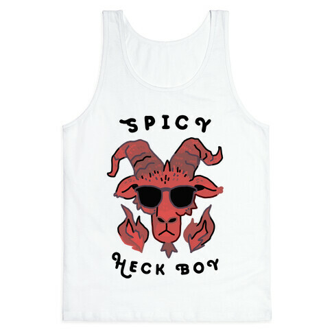 Spicy Heck Boy (With Cool Shades) Tank Top