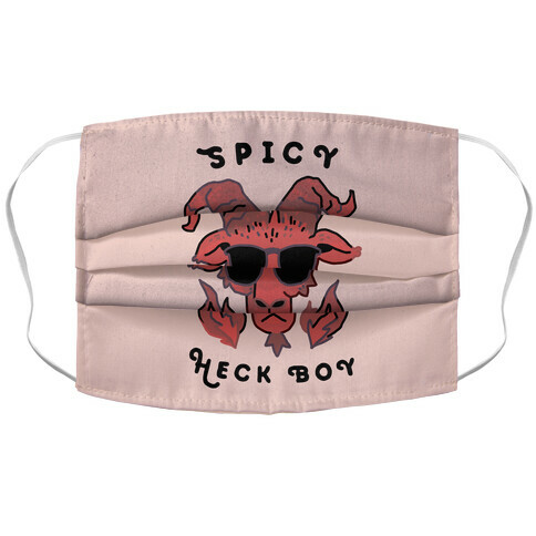 Spicy Heck Boy (With Cool Shades) Accordion Face Mask